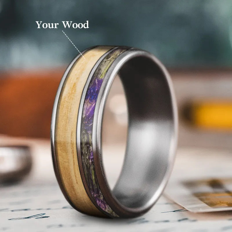 Affordable men’s rings with simple band styles -Custom Design - 2-Inlay Offset Ring kr2ZYvP7KJg3PXXOrACKr-S0