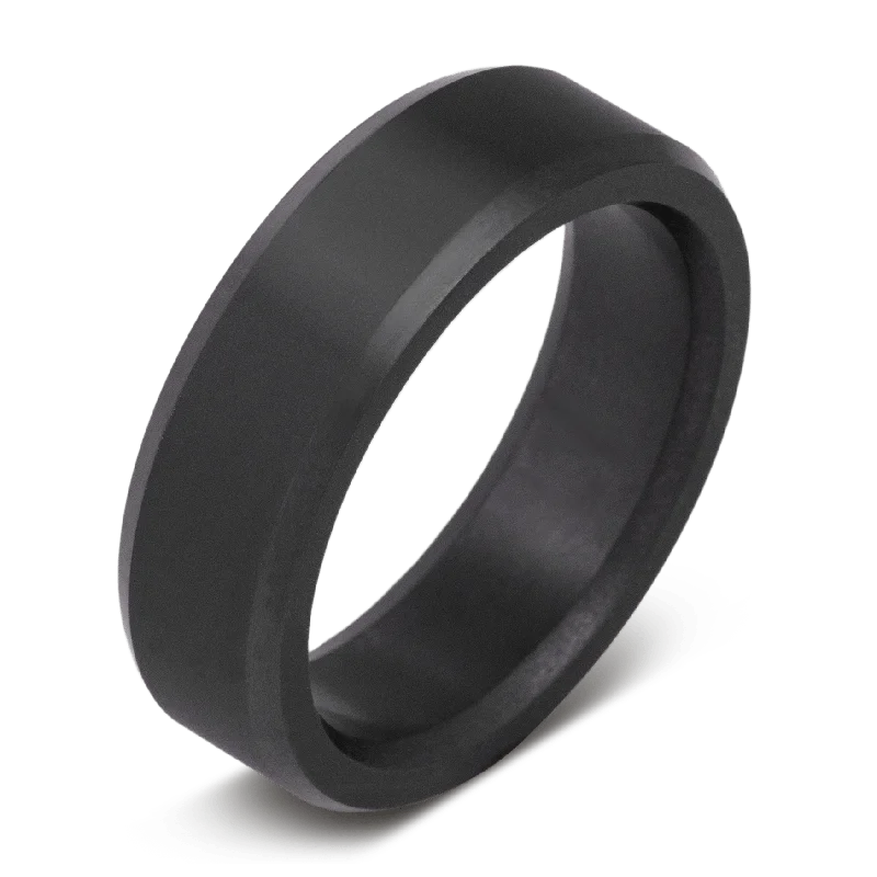 Wide band men’s rings for statement-making flair -The Shadow