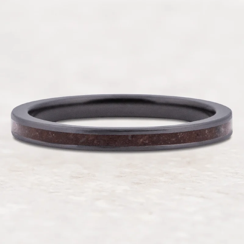 Vintage men’s rings with oxidized metal finish -The Winnie