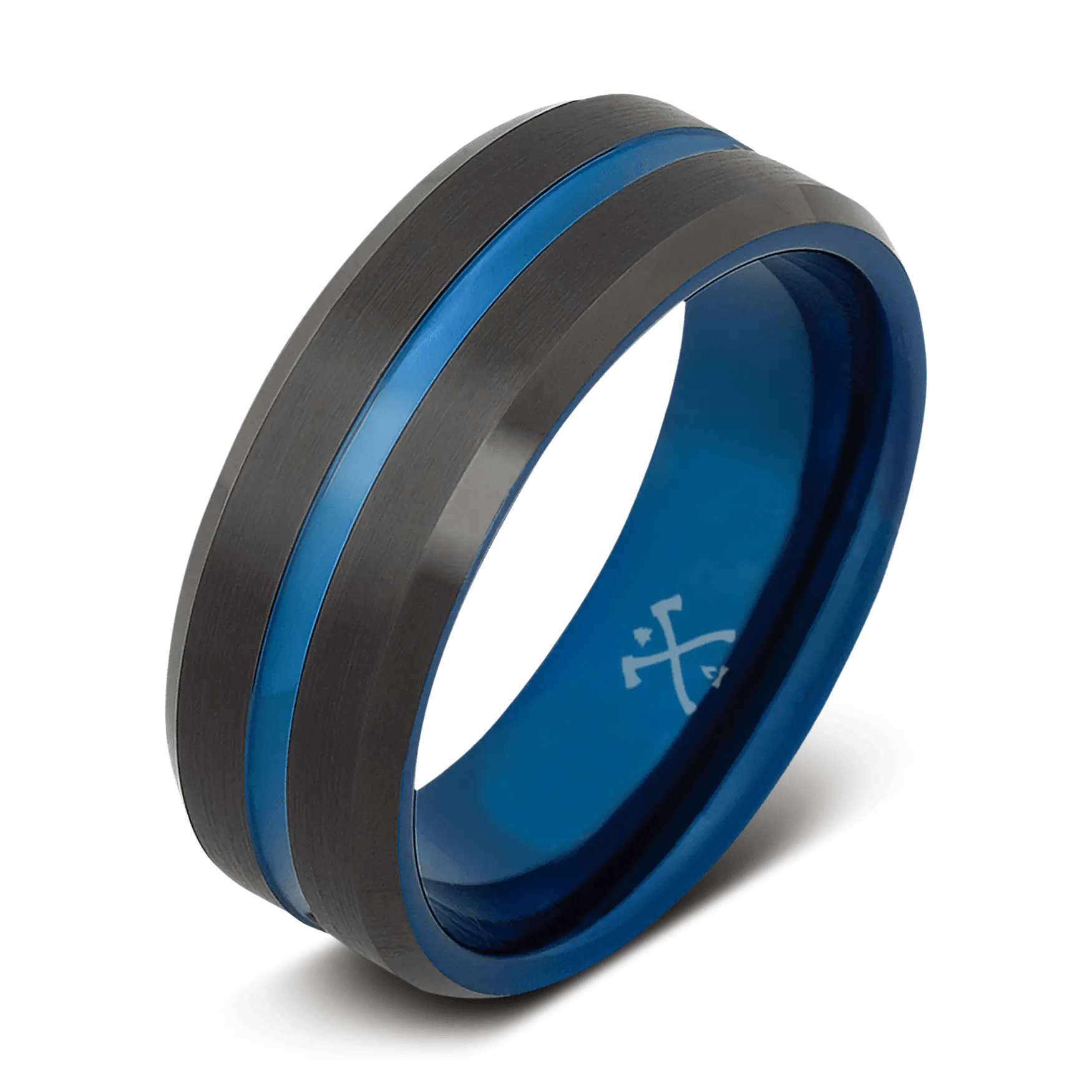 Durable stainless steel men’s rings for daily wear -The Officer