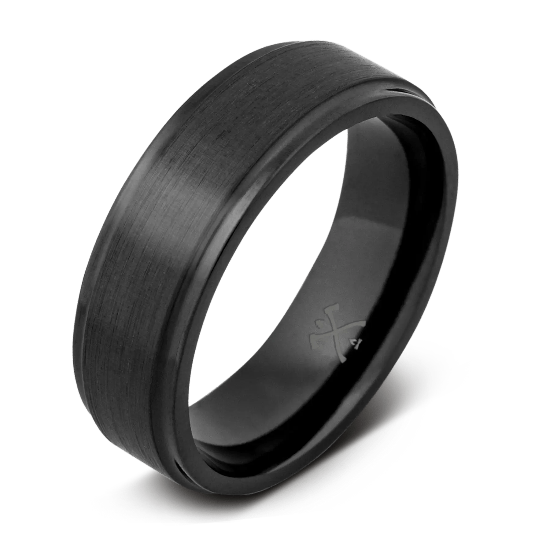 Matte tungsten men’s rings for muted shine -The Genius