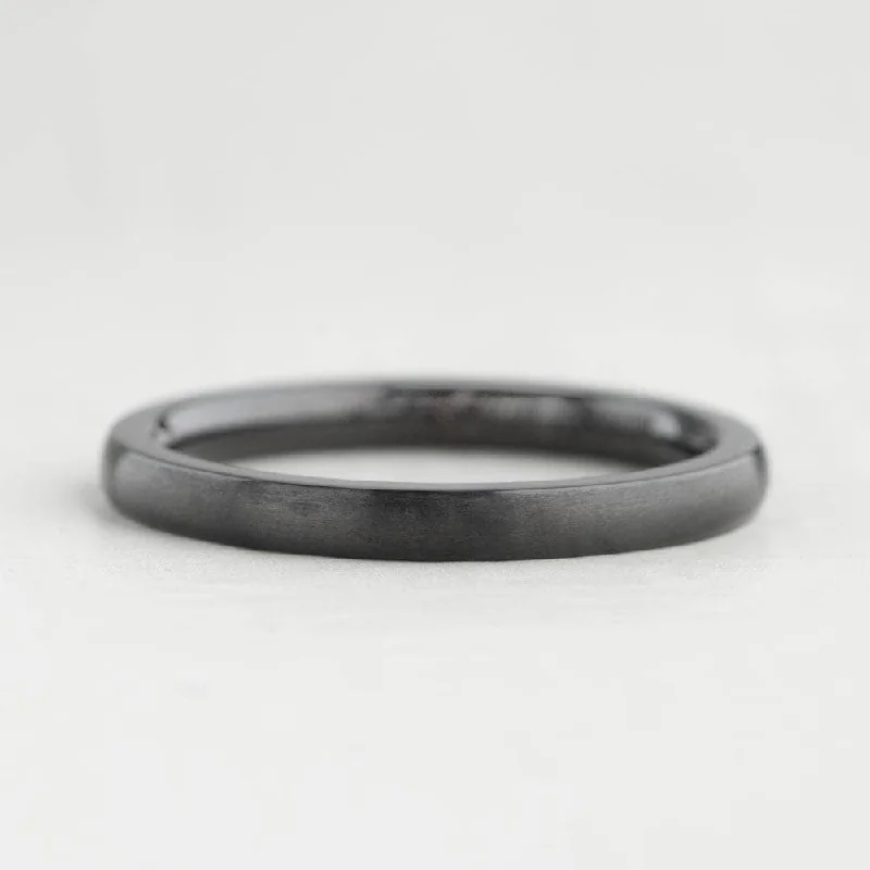 Matte silver men’s rings for modern cool -The Tina