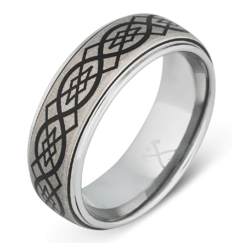 Designer platinum men’s rings for elite status -The True