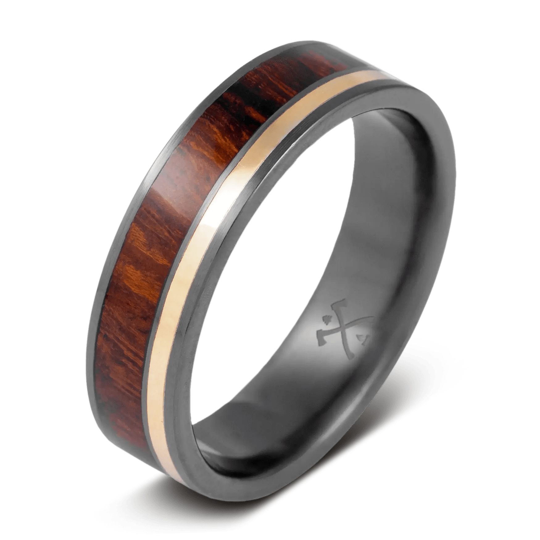 Designer men’s rings with abstract art details -The Sheriff