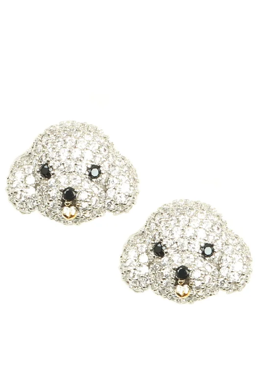 Large hoop earrings for a bold and statement-making fashion accessory-Bichon Earrings