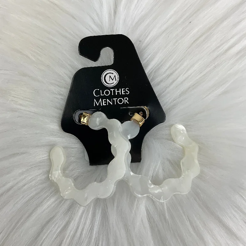 Best hoop earrings with smooth ceramic finishes for a polished, clean style-Earrings Dangle/drop By Cmf