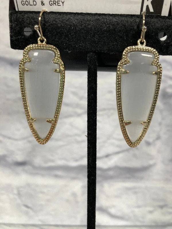 Best hoop earrings with minimal embellishments for a sleek and modern look-Earrings Dangle/drop By Kendra Scott