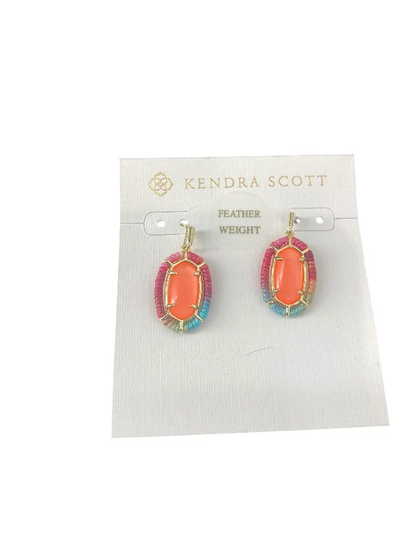 Best hoop earrings with baroque pearls for a luxurious and elegant vibe-Earrings Dangle/drop By Kendra Scott