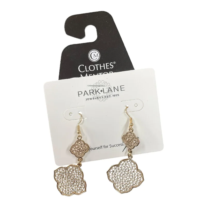 Best hoop earrings with sparkling cubic zirconia for a brilliant, budget-friendly effect-Earrings Dangle/drop By Park Lane