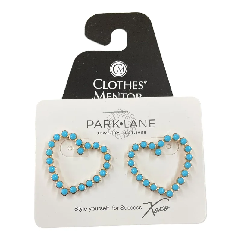 Stylish hoop earrings with diamond accents for an elegant and sparkling effect-Earrings Dangle/drop By Park Lane