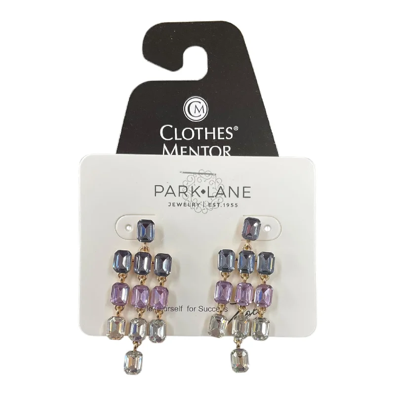 Best hoop earrings with matte finish for a sophisticated, understated design-Earrings Dangle/drop By Park Lane