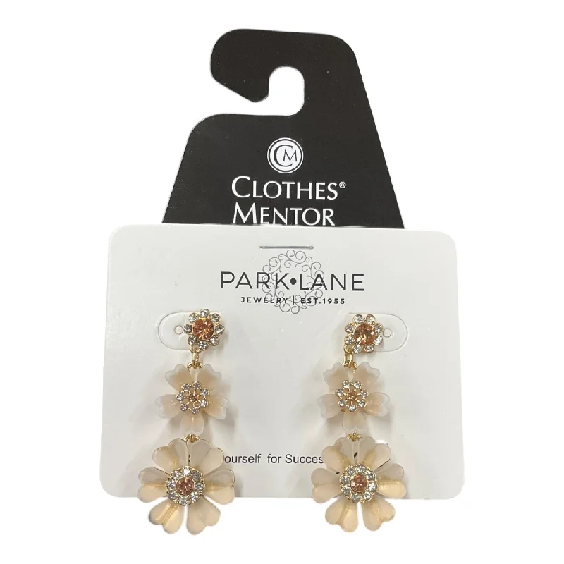 Hoop earrings with luxe velvet finishes for a rich and luxurious touch-Earrings Dangle/drop By Park Lane