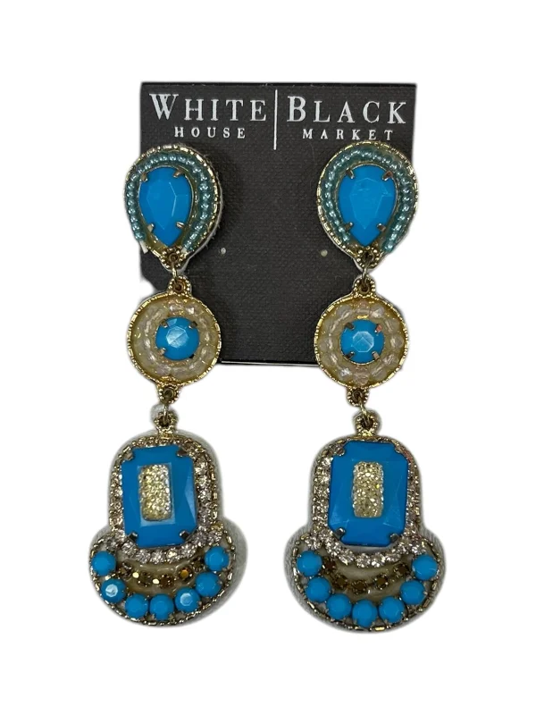 Hoop earrings with crescent moon shapes for a celestial and mystical appearance-Earrings Dangle/drop By White House Black Market