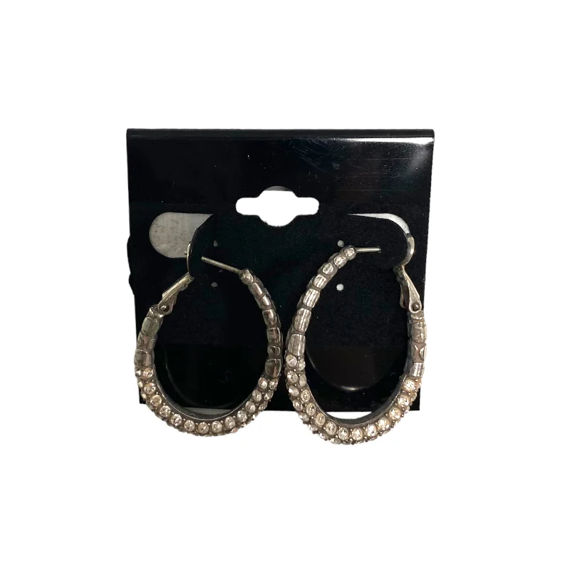 Best hoop earrings with geometric cuts for a sharp, modern appeal-Earrings Designer By Brighton