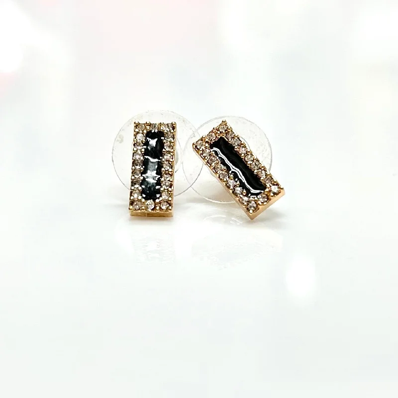 Hoop earrings with pearl accents for a chic and classic style-Earrings Designer By Kate Spade