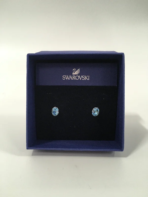 Best hoop earrings with marbled designs for a trendy and artistic effect-Earrings Designer By Swarovski