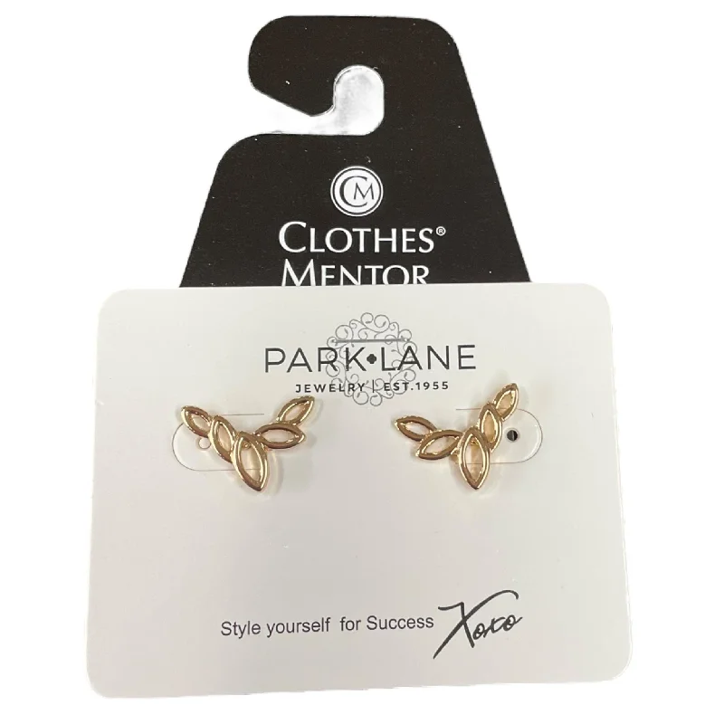 Best hoop earrings with crescent-shaped designs for a bold, moon-inspired style-Earrings Other By Park Lane