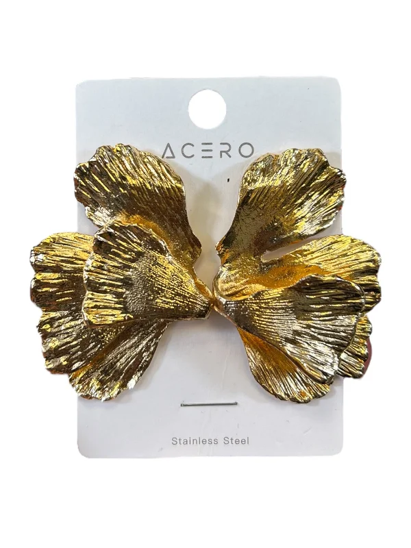 Hoop earrings with snake print designs for an edgy, wild appearance-Earrings Statement By Acero