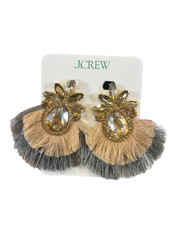 Hoop earrings with tortoiseshell designs for a chic and classic style-Earrings Statement By J. Crew