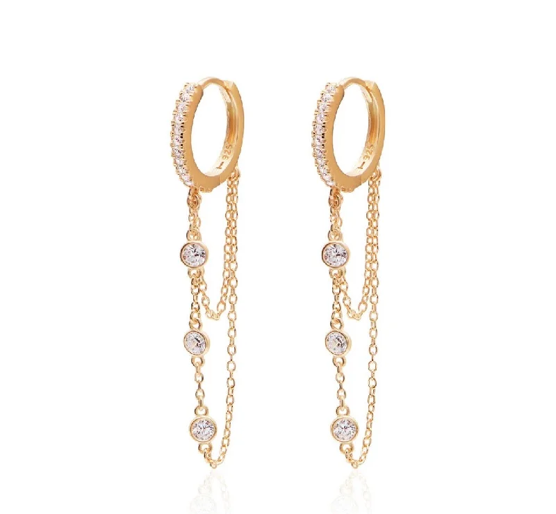 Best hoop earrings with sterling silver for an affordable and chic design-Kaia Earring