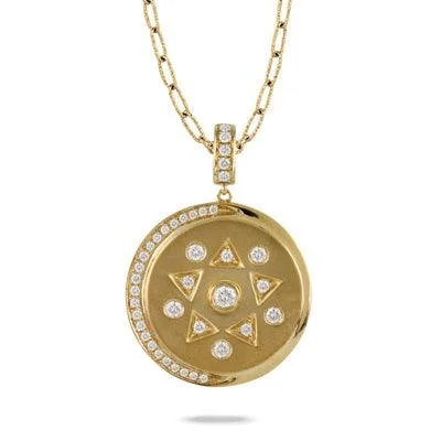 Personalized necklaces and pendants with name engravings for a custom touch-0.38ctw Diamond Pendant