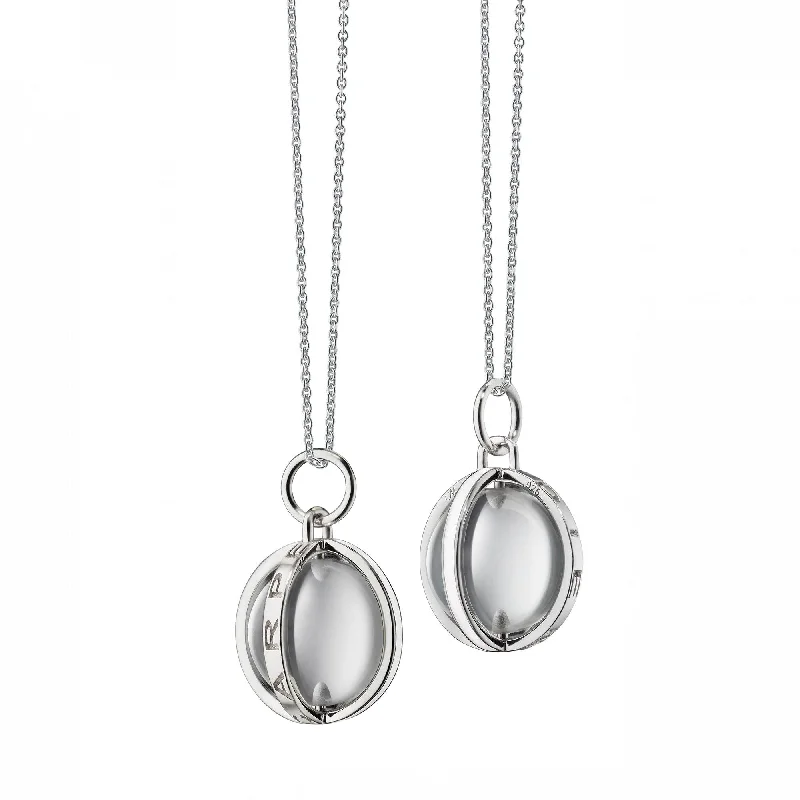 Elegant necklaces and pendants with onyx stones for a sleek, polished look-Carpe Diem Charm with White Enamel