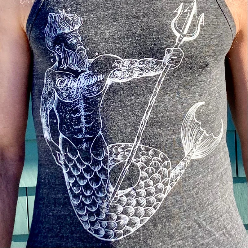 Best necklaces and pendants with sterling silver for an affordable yet stylish choice-Helltown Merman Tank Top