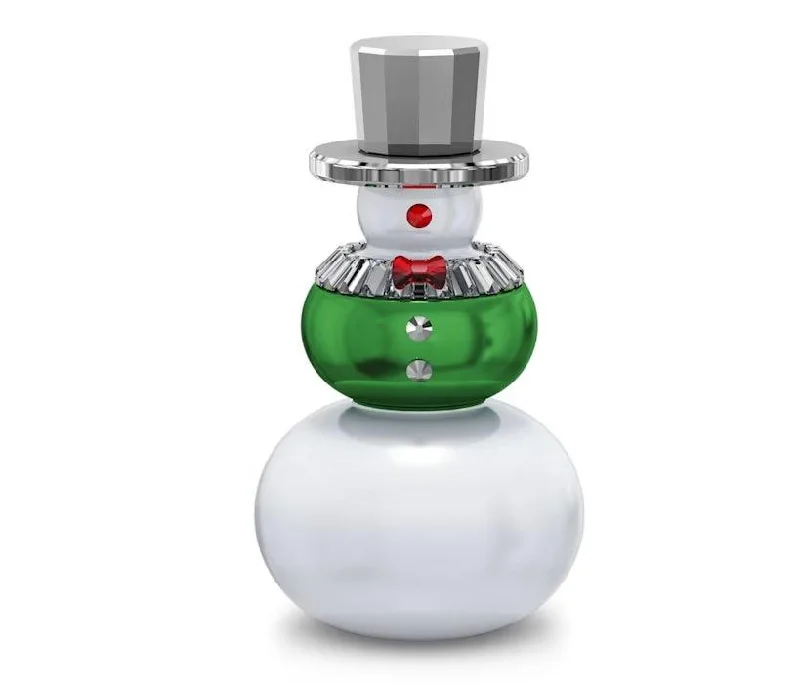 Best necklaces and pendants with sterling silver for an affordable yet stylish choice-Holiday Cheers Snowman