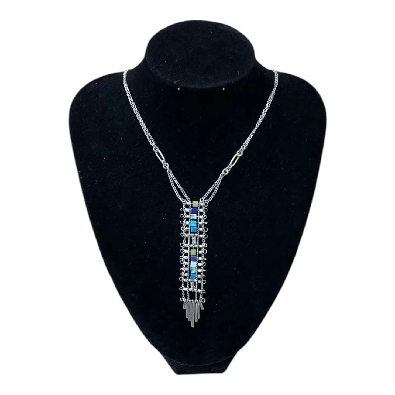 Best necklaces and pendants with opal gemstones for an iridescent glow-Necklace Lariat & Y-drop By Cme