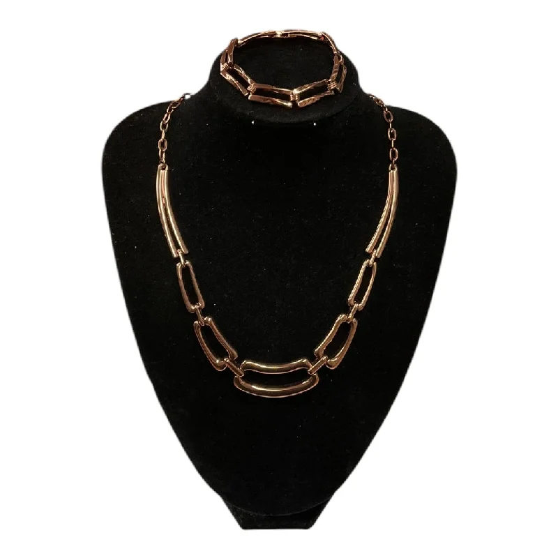 Trendy necklaces and pendants with geometric shapes for a modern aesthetic-Necklace Set By Cme