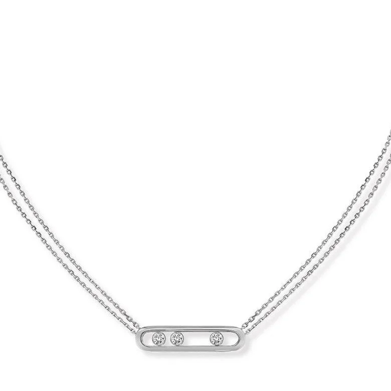 Stunning necklaces and pendants with amethyst gemstones for a calming effect-0.31ctw White Gold Diamond Necklace