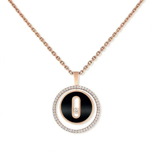 Best necklaces and pendants with heart-shaped lockets for a sentimental keepsake-Yellow Gold Diamond & Onyx Necklace