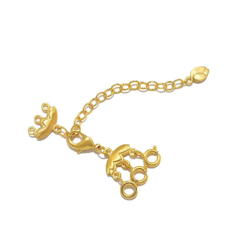 Rings with infinity loops for timeless love -3-Necklace Layering Extension Chain