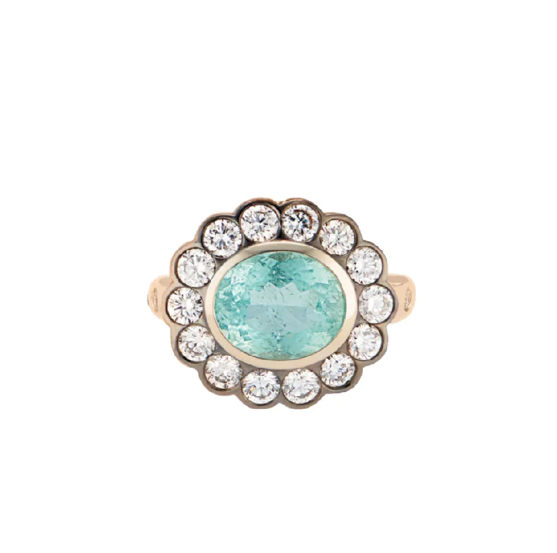 Rings with moonstone gems for ethereal glow -Alexandra Ring