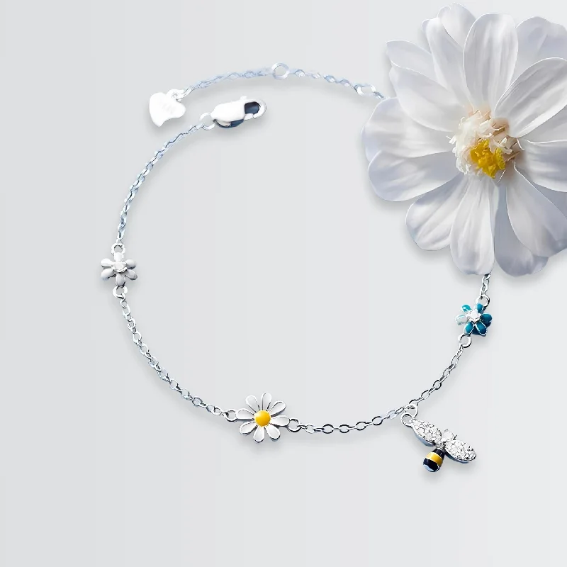 Rings with adjustable bands for perfect fit -Spring Is In Full Bloom Bracelet